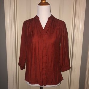 H&M Fall Orange Blouse